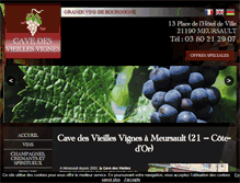 Tablet Screenshot of cave-vieillesvignes.com